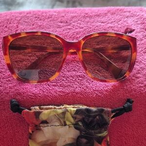 Ralph by Ralph Lauren Women square sunglasses havana Honey Tortoise Shell